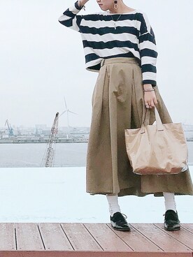 suzuさん（レディース・166cm）の秋コーディネート