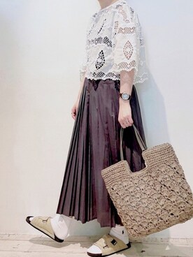 suzuさん（レディース・167cm）の春コーディネート