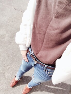 𝙻𝚒.☺︎✓さん（レディース・149cm）の冬コーディネート