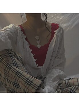 「Another Edition」｜「アイテム（キャミソール）」を使った、牙牙さん（レディース・164cm）の春コーディネート
