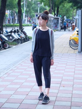 Ginny Jiangさん（レディース・165cm）の夏コーディネート