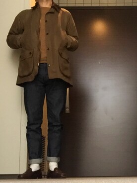 「アイテム（ブルゾン）」を使った、gruffunaさん（メンズ・168cm・30代）の春コーディネート