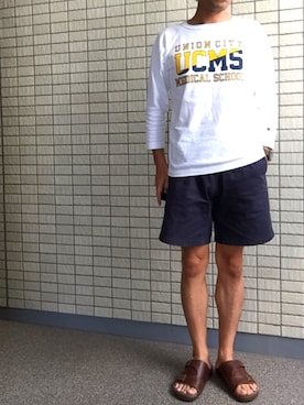 「SEVENDAYS=SUNDAY（セブンデイズサンデイ）のアイテム（キャップ）」を使った、gruffunaさん（メンズ・168cm）の秋コーディネート