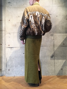 FUJIMOTO AYAさん(レディース・160cm)の秋コーディネート