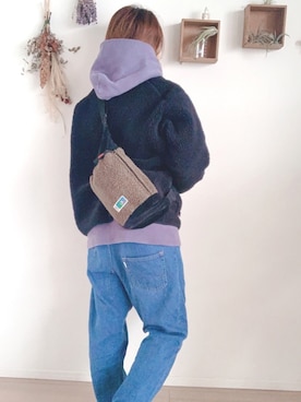「AIGLE（エーグル）のアイテム（ジャケット/アウター）」を使った、ぽんちゃっくさん（レディース・155cm）の秋コーディネート