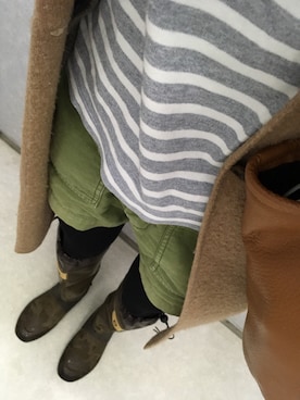 「WBSJのアイテム」を使った、rinzuさん（レディース・165cm）の春コーディネート