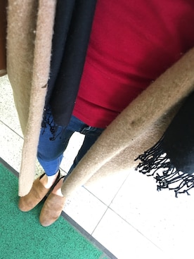 「VERO CUOIO（ヴェロキーオ）のアイテム」を使った、rinzuさん（レディース・166cm）の秋コーディネート
