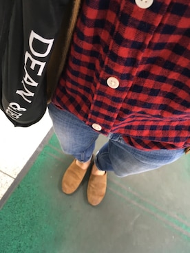 「VERO CUOIO（ヴェロキーオ）のアイテム」を使った、rinzuさん（レディース・166cm）の秋コーディネート
