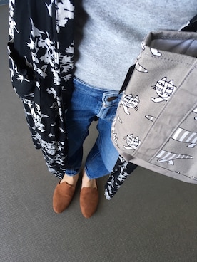 「Lisa Larson（リサラーソン）のアイテム」を使った、rinzuさん（レディース・166cm）の春コーディネート