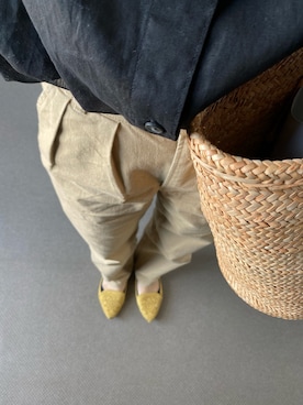 「SINME（シンメ）のアイテム」を使った、rinzuさん（レディース・166cm）の春コーディネート