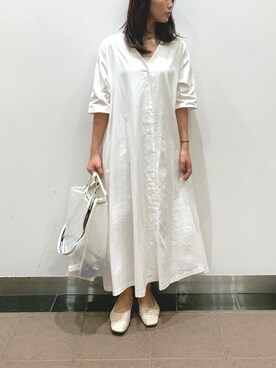 「DAIS-Y（デイジー）のアイテム」を使った、dais_y.chiさん（レディース・159cm）の夏コーディネート