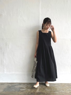 「DAIS-Y（デイジー）のアイテム」を使った、dais_y.chiさん（レディース・159cm）の夏コーディネート