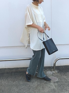 「DAIS-Y（デイジー）のアイテム」を使った、dais_y.chiさん（レディース・159cm）の夏コーディネート