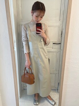 「DAIS-Y（デイジー）のアイテム」を使った、dais_y.chiさん（レディース・159cm）の冬コーディネート