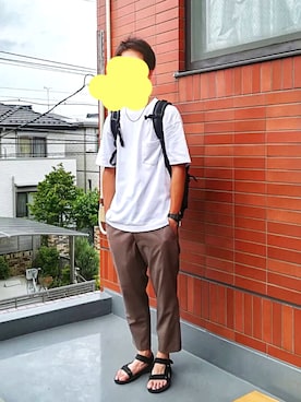 シロクマさん（メンズ・184cm）の夏コーディネート