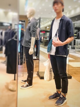 シロクマさん（メンズ・184cm）の秋コーディネート