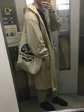 シロクマさん（メンズ・184cm）の秋コーディネート