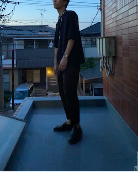 シロクマさん（メンズ・184cm）の春コーディネート