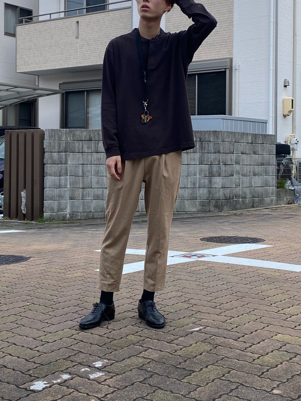 NANO universe（ナノユニバース）の「SQUALL PROOFドレスシューズST