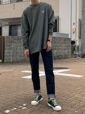 シロクマさん(メンズ・184cm)の秋コーディネート