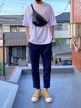 シロクマさん（メンズ・184cm）の秋コーディネート