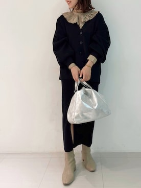 suzuさん(レディース・157cm)の冬コーディネート