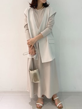 suzuさん（レディース・159cm）の春コーディネート