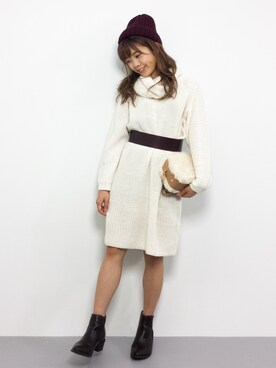 ARISAさん（レディース・155cm）の冬コーディネート