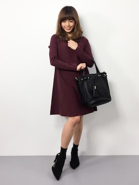 ARISAさん（レディース・155cm）の冬コーディネート