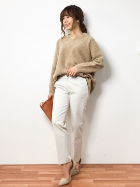 ARISAさん（レディース・155cm）の冬コーディネート