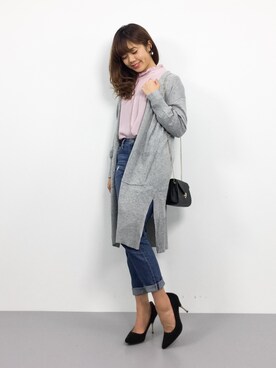 「blanchic（ブランシック）のアイテム」を使った、ARISAさん（レディース・155cm）の冬コーディネート