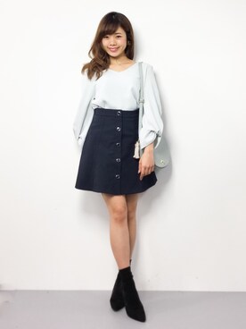 ARISAさん（レディース・155cm）の冬コーディネート