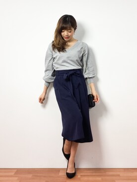 ARISAさん（レディース・155cm）の冬コーディネート