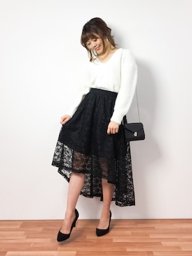 ARISAさん（レディース・155cm）の冬コーディネート