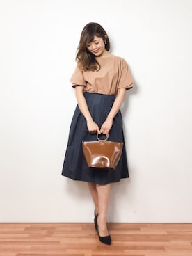 ARISAさん（レディース・155cm）の春コーディネート