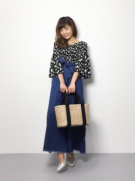 ARISAさん（レディース・155cm）の春コーディネート