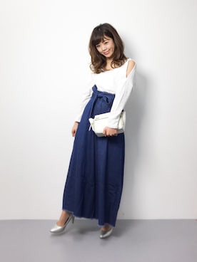 ARISAさん（レディース・155cm）の春コーディネート