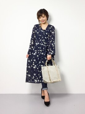 ARISAさん（レディース・155cm）の春コーディネート