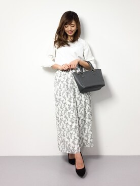 「Te chichi TERRASSE（テチチテラス）のアイテム」を使った、ARISAさん（レディース・155cm）の春コーディネート