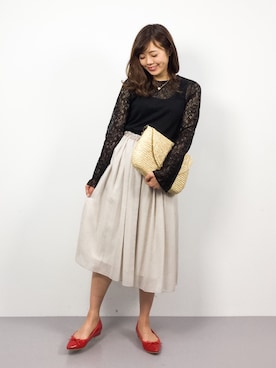 ARISAさん（レディース・155cm）の春コーディネート