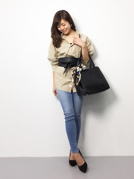 ARISAさん（レディース・155cm）の春コーディネート