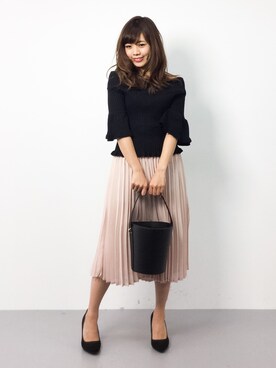 ARISAさん（レディース・155cm）の春コーディネート