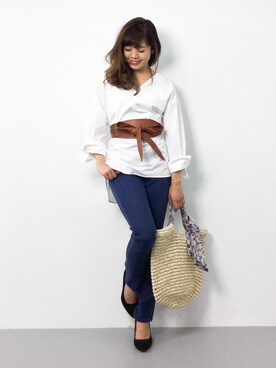 ARISAさん（レディース・155cm）の春コーディネート