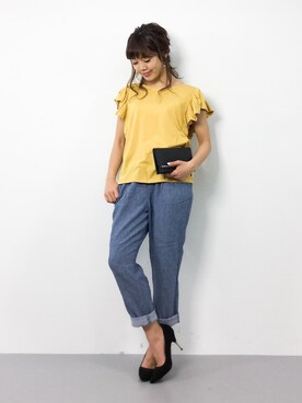 ARISAさん（レディース・155cm）の春コーディネート