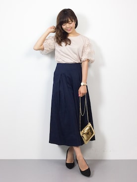 ARISAさん（レディース・155cm）の春コーディネート