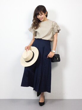 ARISAさん（レディース・155cm）の春コーディネート