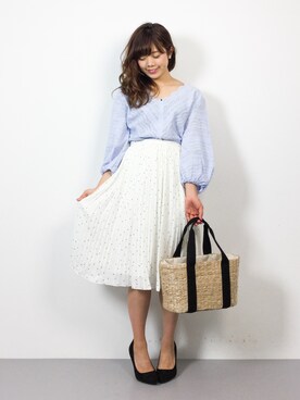 ARISAさん（レディース・155cm）の春コーディネート