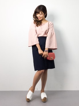 ARISAさん（レディース・155cm）の春コーディネート