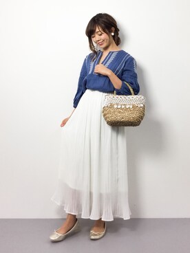 ARISAさん（レディース・155cm）の春コーディネート