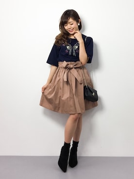 ARISAさん（レディース・155cm）の春コーディネート